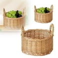thumbnail image 1 of Vine Woven With Handle Portable Garden Storage Used For Picnicking Easter Organizing And Collecting Vegetables, 1 of 6