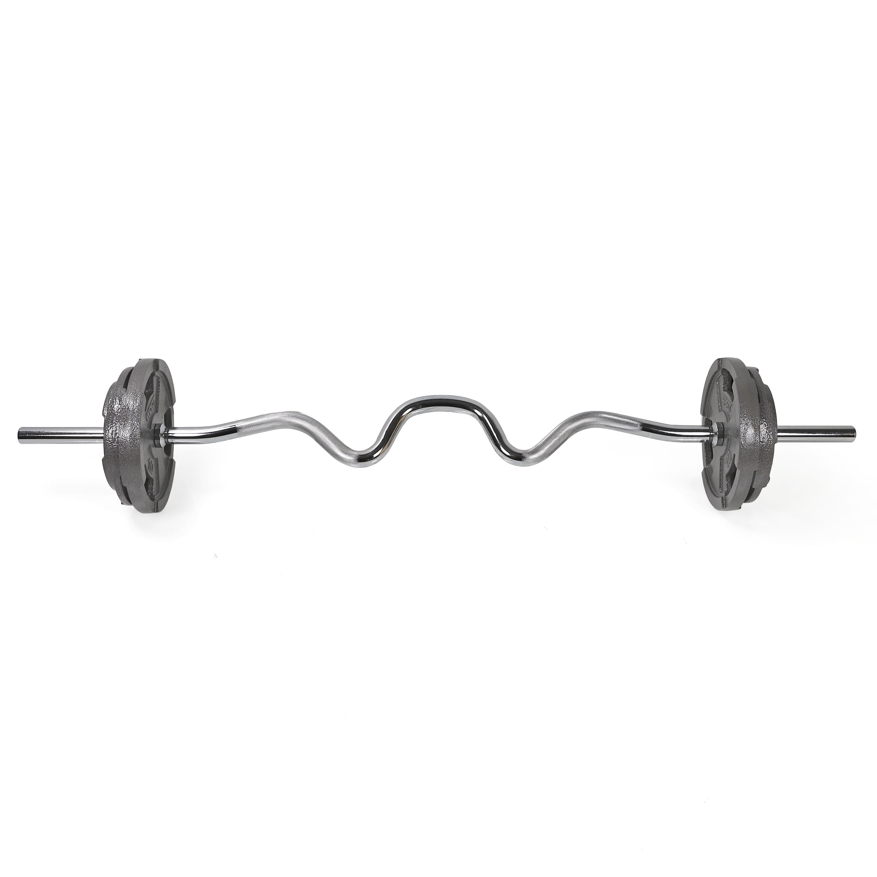 XPRT Fitness 48'' Standard Super Curl Barbell - Durable and Versatile Workout Equipment for Bicep and Tricep Muscles
