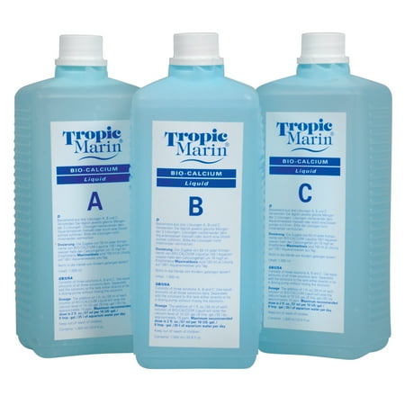 Tropic Marin Bio-calcium d'origine Balling Set liquide (A + B + C) - 3 x 1 L