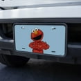 thumbnail image 3 of Sesame Street Vintage Elmo Novelty Metal Vanity Tag License Plate, 3 of 4