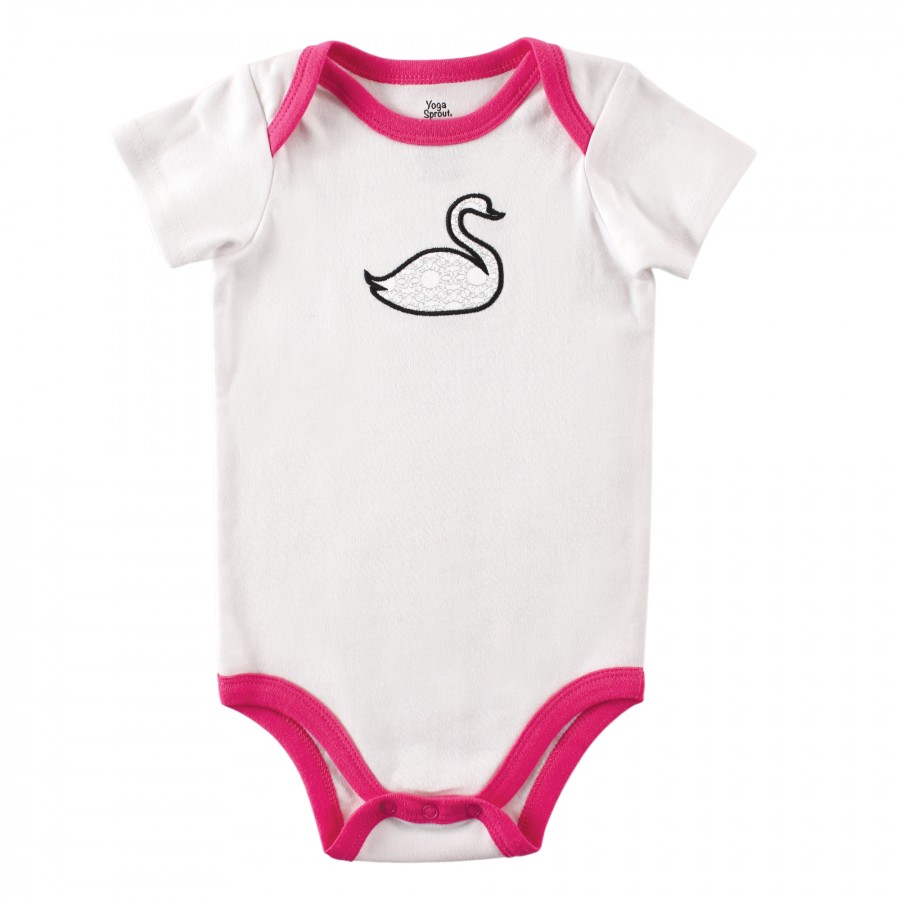 Yoga Sprout Yoga Sprout Baby Girl Hoodie, Bodysuit & Pants, 3pc