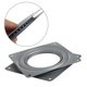 thumbnail image 4 of Plato giratorio de rodamiento cuadrado, aperitivos Lazy Susan, platos girables, 11 Feliz Sencillez, 4 of 5