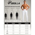 thumbnail image 5 of Pantalones deportivos Pudolla Tall para hombre, color caqui oscuro, talla 34-M, 5 of 5