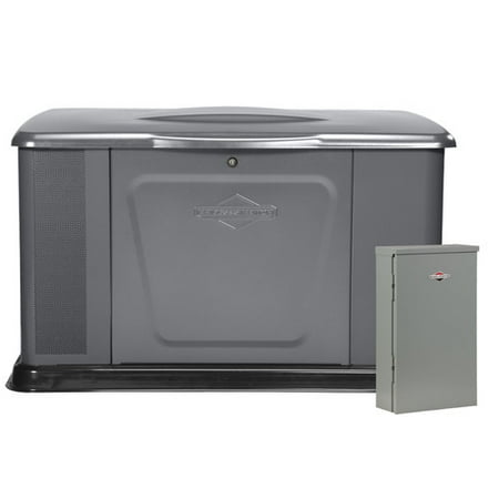 Briggs & Stratton 40396 20kW Automatic Standby Home Generator with Dual 200 Amp Symphony II Whole House (SED) Transfer Switch (CARB)