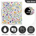 thumbnail image 5 of Yayeee Magnetic Dishwasher Cover for The Front Decoration Home Kitchen Machine Sticker Protector, Green Wildflower Pattern, 5 of 6