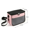 thumbnail image 2 of Small Pet Hamster Carrier Bag, Rabbit Bunny Travel Carrier Outdoor Handbag, Breathable Carrier for Small Animals, Small Animals Carrier Bag Portable Breathable Outgoing Bag with Shoulder Strap, 2 of 9