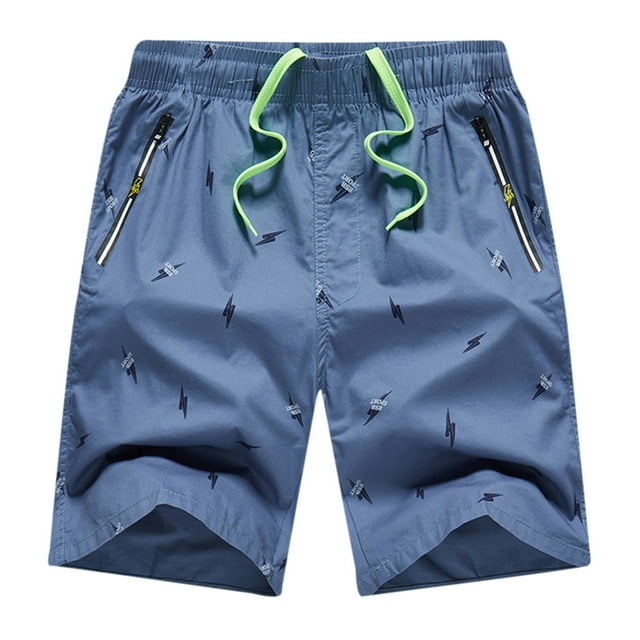 Pantalones Cortos Casuales de Camuflaje Imprimidos Sueltos Capris, Pantalones de Algodón de Pierna Recta para Uso Al Aire Libre, Ocio Y Verano Diario