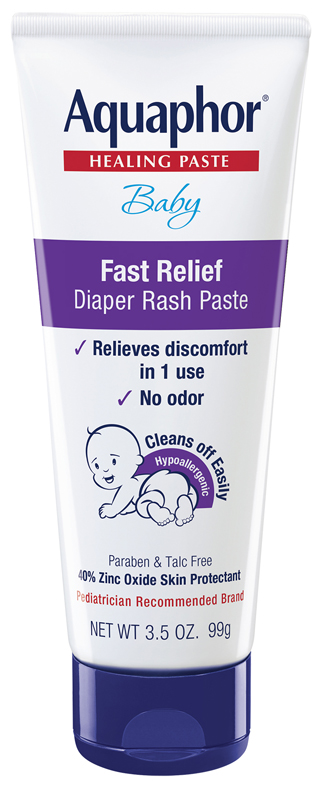 aquaphor baby fast relief diaper rash paste
