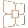 thumbnail image 3 of 78 3/4"W x 78 3/4"H x 3/8"T King Size Olivia Decorative Fretwork Wood Ceiling Panels, Alder, 3 of 10
