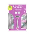 thumbnail image 1 of Gillette Venus Sensitive, 15 Rastrillos para Piel Sensible. Rosa, Contempor&aacute;neo, Mujeres con piel sensible, 1 of 5