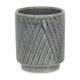 thumbnail image 1 of Maceta pequeña de cerámica gris Planter Cheung's Parlora, 1 of 4