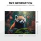 thumbnail image 2 of Balery Forest Plant Raccoon Alfombrilla de Secado para Cocina, 18x24 Pulgadas, Súper Absorbente para Platos y Encimeras, 2 of 7