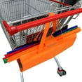 thumbnail image 2 of PENGXIANG 4 Sacs Chariot Réutilisables pour Courses avec Sac Isotherme - Faciles à Utiliser et Robustes (Orange Vert Rouge Bleu), 2 of 7