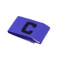 thumbnail image 1 of SHISUYAN Adjustable Sport Captains Armband 1Pcs Blue Nylon for Football Games, 1 of 8