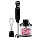 thumbnail image 1 of Chefman RJ19-RBR-S-Marsala - Batidora de hielo (goma, 300 W, tacto suave), negro (Black Bonus Pack), 2-Speed Control, 1, 1 of 5