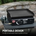 thumbnail image 6 of Char-Griller® Flat Iron® 17-inch Portable Gas Griddle, 6 of 8