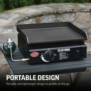 Char-Griller® Flat Iron® 17-inch Portable Gas Griddle