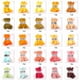 thumbnail image 2 of Hilos de punto de cruz, hilos de bordado de punto de cruz, colores personalizados, 727-800-10 piezas, 2 of 5