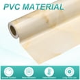 thumbnail image 4 of Uxcell Wood Grain Wallpaper Border 4" x 16.4ft Textured Frame Sticker, Agate White, 4 of 7