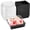 Black-100, variant on Small Charcuterie Boxes With Clear Lids  To Go Paper Disposable Food Containers 5 Inches Bakery Dessert For Sandwich Cookie Pastry Cake Slice (black 100ct)