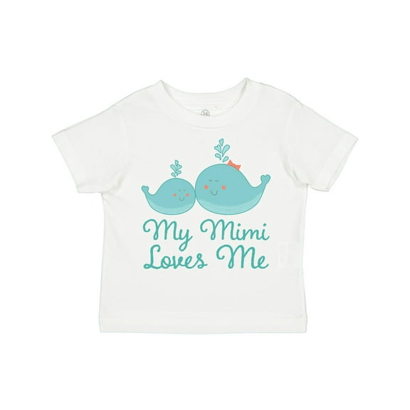 Inktastic My Mimi Loves Me Boys or Girls Toddler T-Shirt