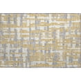 thumbnail image 2 of Addison Rugs Mayfield Premium Machine Washable Transitional Stripes Gold Rectangle Rug, 1'8" x 2'6", 2 of 6