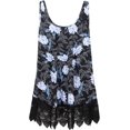 thumbnail image 2 of HSHDLDF Plus Size Swing Lace Flowy Tank Top for Women, 2 of 5