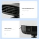 thumbnail image 5 of Calefactor y desempañador de coche de 12V - Desempañador portátil de parabrisas de 150W con giro de 360° para calefacción rápida en invierno, 5 of 9