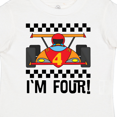 thumbnail image 4 of Inktastic 4th Birthday Racing Car 4 Year Old Boys Toddler T-Shirt, 4 of 5