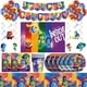 thumbnail image 2 of Decoración de cumpleaños de Disney Inside Out Platos de papel para fiesta de dibujos animados Inside Out Servilletas Vasos Globos Suministros para eventos Baby Shower Niños, 2 of 5