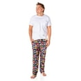 thumbnail image 4 of My Hero Academia Men's All Might And Students Allover Character Grid Loungewear Pajama Pants, 4 of 6