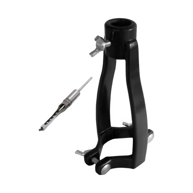 Juego de Soporte Adaptador de Broca Zulema para Agujeros Cuadrados 64x45x175mm