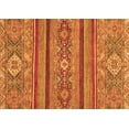 thumbnail image 1 of Ahgly Company Indoor Rectangle Abstract Orange Modern Area Rugs, 7' x 10', 1 of 4