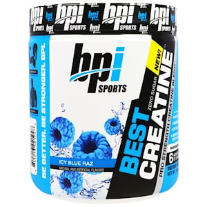 BPI Sports, Best Creatine Pro Strength Creatine Blend, Icy Blue Raz, 10.58 oz (300 g) (Pack of
