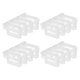 thumbnail image 1 of White Plastic Adjustable Refrigerator Dividers for Organizing Fridge Side Door with Drawer Partition Boards 4 Sets, 1 of 4