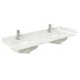 thumbnail image 3 of Beckett 60" Dark Gray Double Vanity & Giotto Quartz Top (1-Hole) & Nickel Trim, 3 of 5