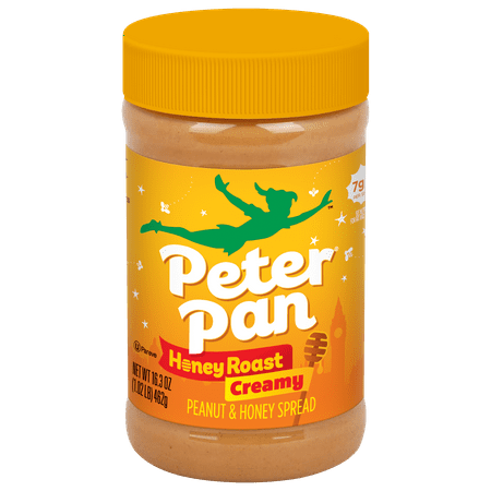 Peter Pan Creamy Honey Roast Peanut Butter Spread, 16.3 OZ Jar
