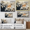 thumbnail image 4 of Designart "Collage Of Abstract Coral Blossoms I" Coastal Coral Under Water Floater Framed Wall Art Living Room, 4 of 5