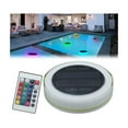 thumbnail image 4 of Luces solares flotantes LED luz subacuática piscina flotante lámpara decorativa con control remoto, 4 of 6