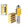 thumbnail image 2 of Yonico Triple Flute Column/Face Moulding Router Bit - Small - 1/2" Shank 16161, 2 of 2