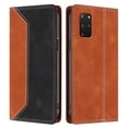 thumbnail image 1 of Phone Case for Samsung Galaxy S20 Plus FOXDOCK Premium Leather,Creative Dual-Color Cover with Card Slot,Shockproof, 1 of 7