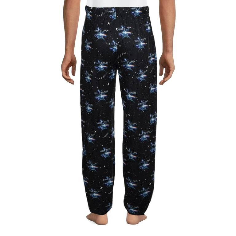 Men s Pink Floyd Graphic Sleep Pants Poly Spandex Band Pajama Bottoms Up to 2XL Walmart
