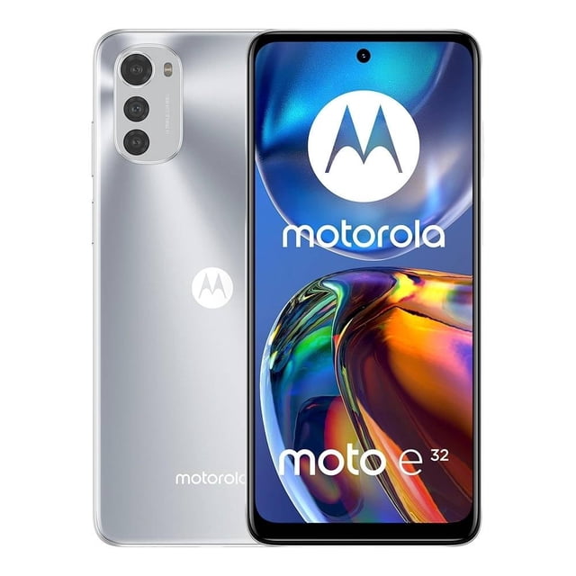 Smartphone Motorola E32 64 GB Plata Telcel