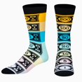 thumbnail image 2 of Odd Sox – Monopoly Money Crew Socks – Colorful Cash Bill Print Novelty Socks – Cotton Blend – Large, 2 of 6
