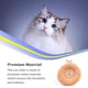 thumbnail image 3 of Collar de recuperación para gato Methold Cono de heridas Círculo protector Cirugía médica L, 3 of 6