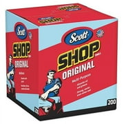 ALLSTATESAGPARTS Scott Blue Shop Towels in a Box - 200 Sheets