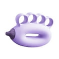 thumbnail image 4 of Fortalecedor de agarre de mano para niños, tren de fuerza de resistencia, fortalecimiento del agarre, Violeta, 4 of 9