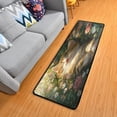 thumbnail image 5 of Long Floor Mat Hallway Carpet 72x24 Inch Area Carpet Non-slip Entrance Carpet Washable Door Mat Kitchen Bedroom Living Room Sleeping Cute Cat, 5 of 7
