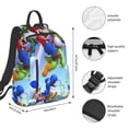 thumbnail image 3 of Lsque Mario Lightweight Backpack for Men and Women - Durable and Water-Resistant, Ideal for School, Work, Travel, and Everyday Use, 3 of 8