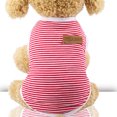 thumbnail image 1 of Chaleco De Algodón A Rayas Para Perros, Ropa Para Mascotas, Chaleco Suave Y Cómodo Para Mascotas, Disfraz, Camiseta Para Cachorros, Disfraces Cateissary PT002421-09, 1 of 1